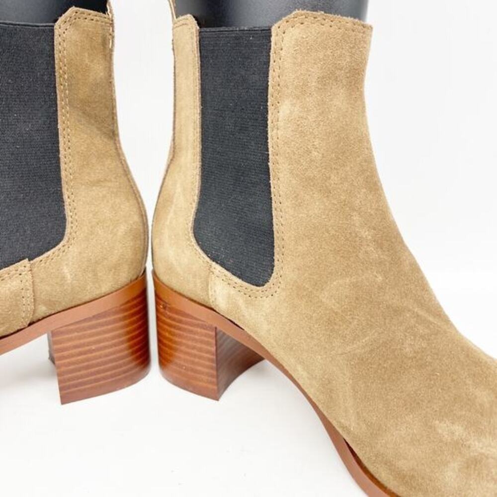 Steve Madden Women's Rhiannon Chelsea Boot Cognac Suede Size 7M - Picture 13 of 13